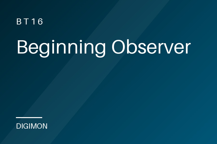 Beginning Observer
