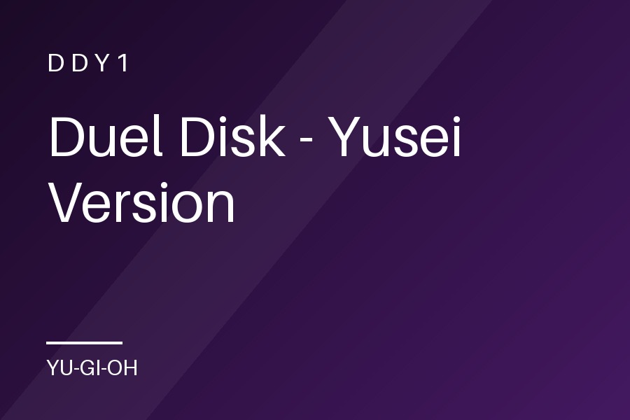 Duel Disk - Yusei Version