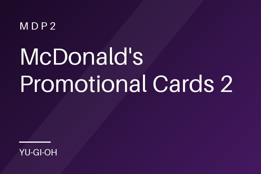 McDonald's Promotional Cards 2