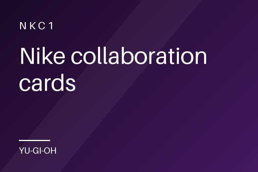 Nike collaboration cards