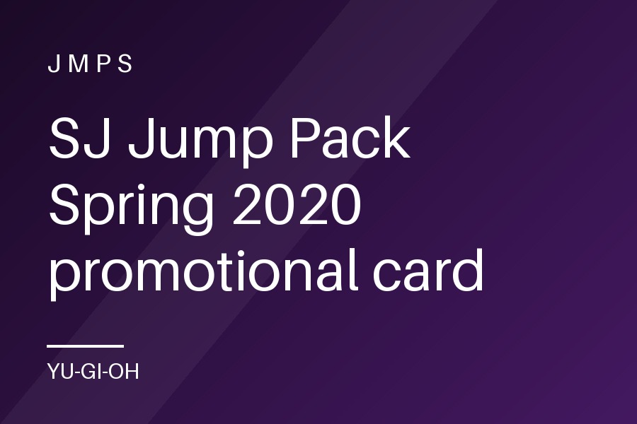WSJ Jump Pack Spring 2019 promotional card