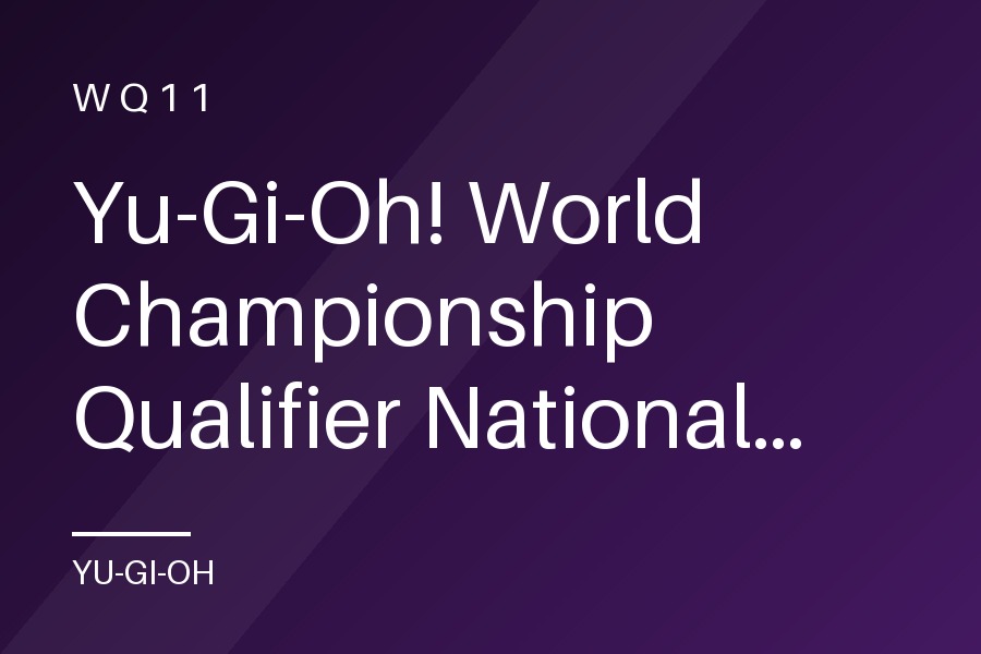 Yu-Gi-Oh! World Championship Qualifier National Championships 2011 prize cards
