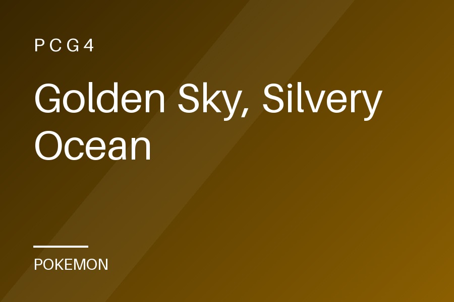 Golden Sky, Silvery Ocean
