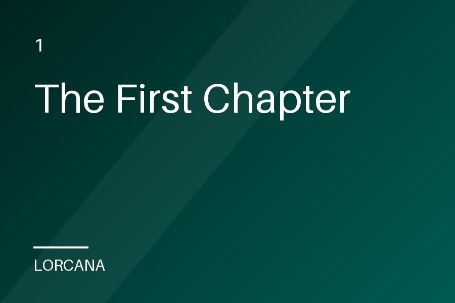 The First Chapter